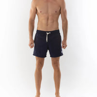 Navy Blue Swim Short: Navy Blue Azul Siete