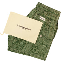 Verdant Swim Short: Green Azul Siete