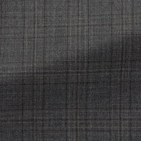 Suit - Charcoal s130 Wool Sharskin with Check 5936 OMJ Clothing