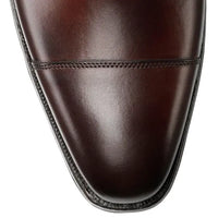 Crockett & Jones Hallam Cap-Toe Shoe in Dark Brown Crocket & Jones