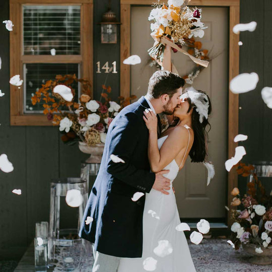 Custom Overcoat for a Winter Wedding in Boone, NC