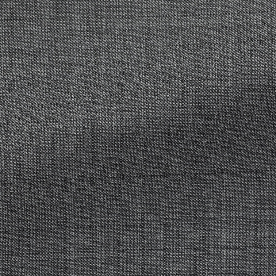 Suit - Loro Piana Anthracite Stretch Wool Sharkskin with Check 5937