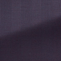 Suit - Aubergine Natural Bi-Stretch s130 Wool Solaro Herringbone 5949