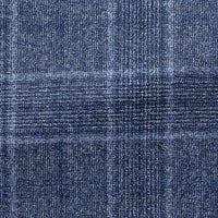 Suit - Dark Blue Natural Bi-Stretch s130 Wool Glencheck 5955