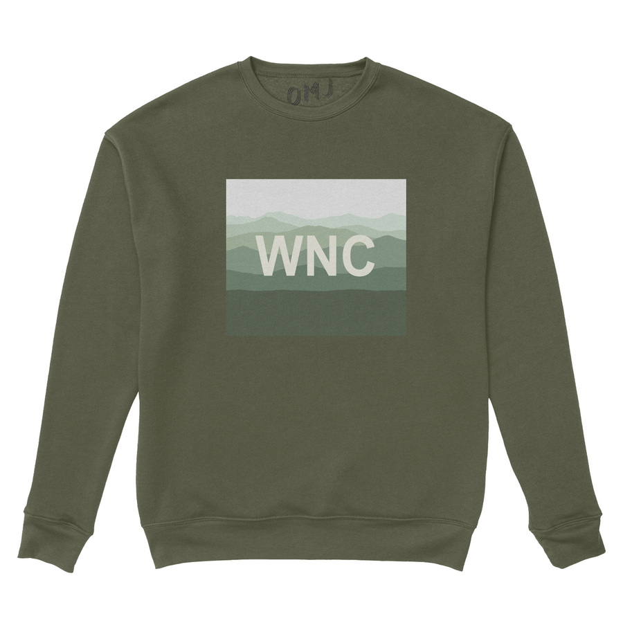 WNC Relief MTN Print Crewneck Sweatshirt