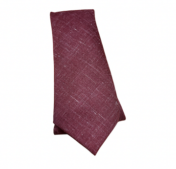 The Red Crosshatch Tie