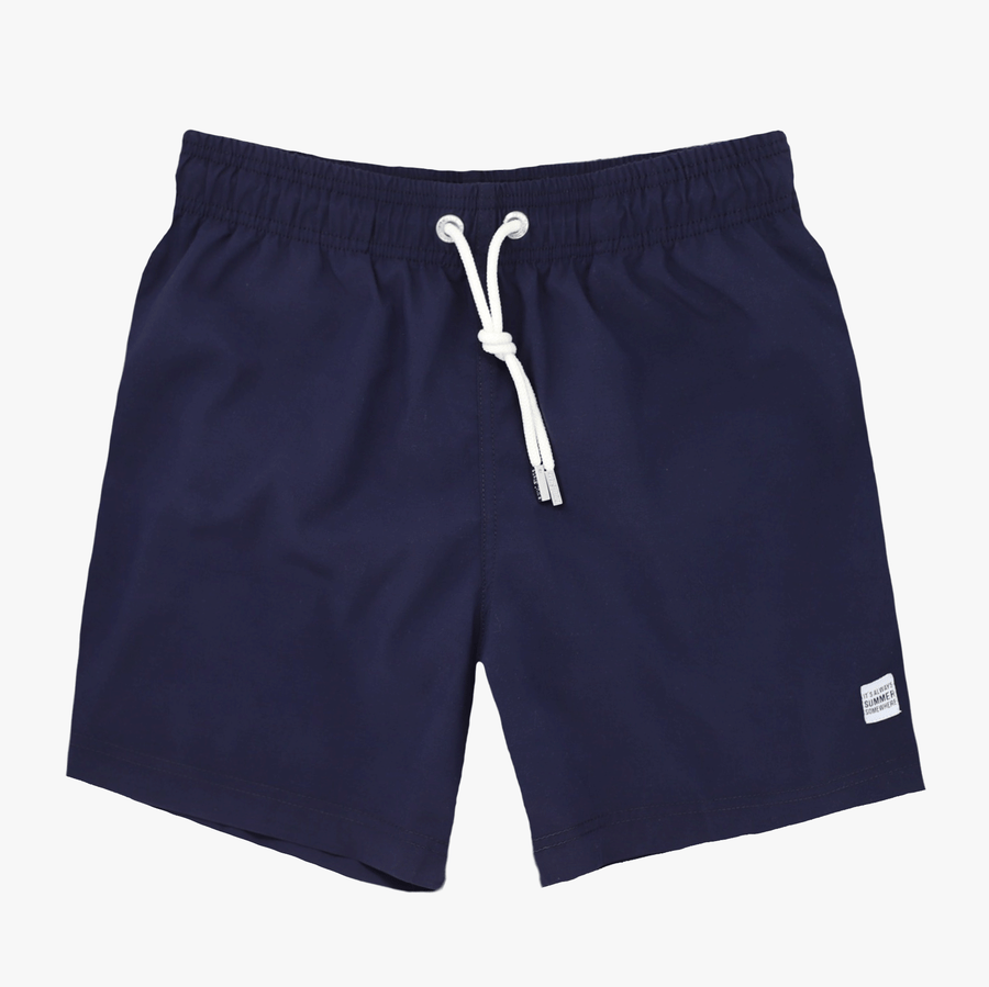 Navy Blue Swim Short: Navy Blue