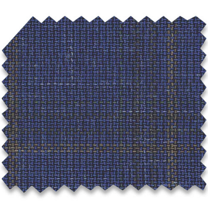 The Textured Blue Plaid Sport Coat