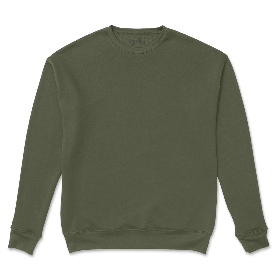 Military Crewneck Sweatshirt Clothing